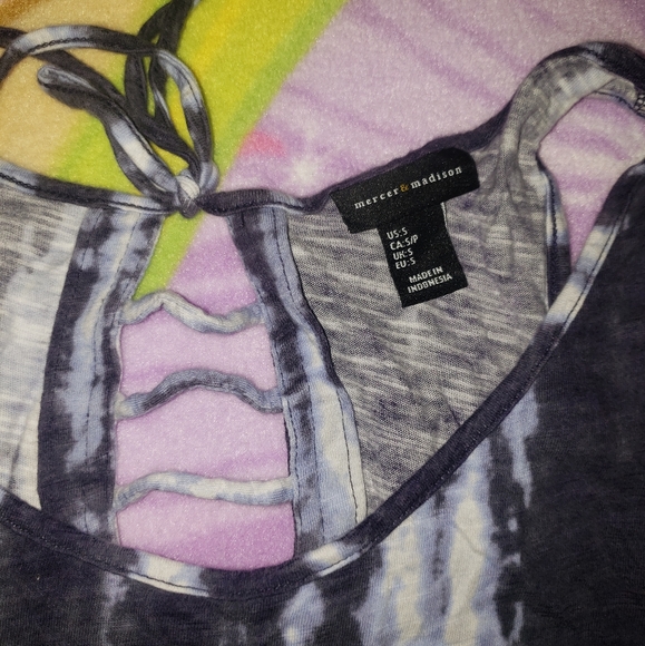 Mercer and Madison Tye Dyed Tank - Picture 2 of 2